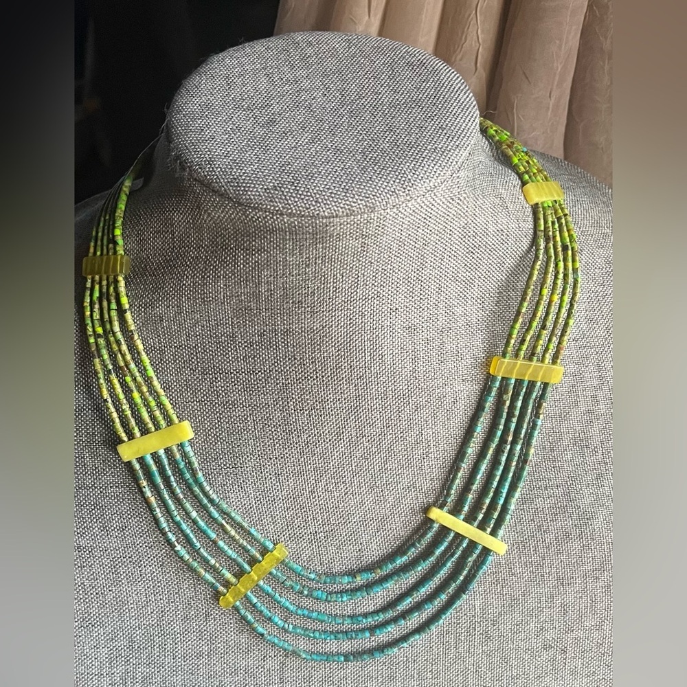 Jay King Mine Finds Turquoise Necklace